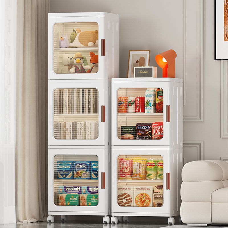 EE HOME Multipurpose Rack Stackable Storage Box Cabinet Organizer ...