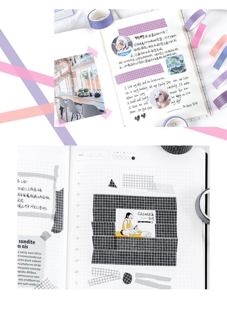 Morandi 5/16 Dot Washi Tape Pegatinas Redondas 1250 Do... | Cuotas sin interés