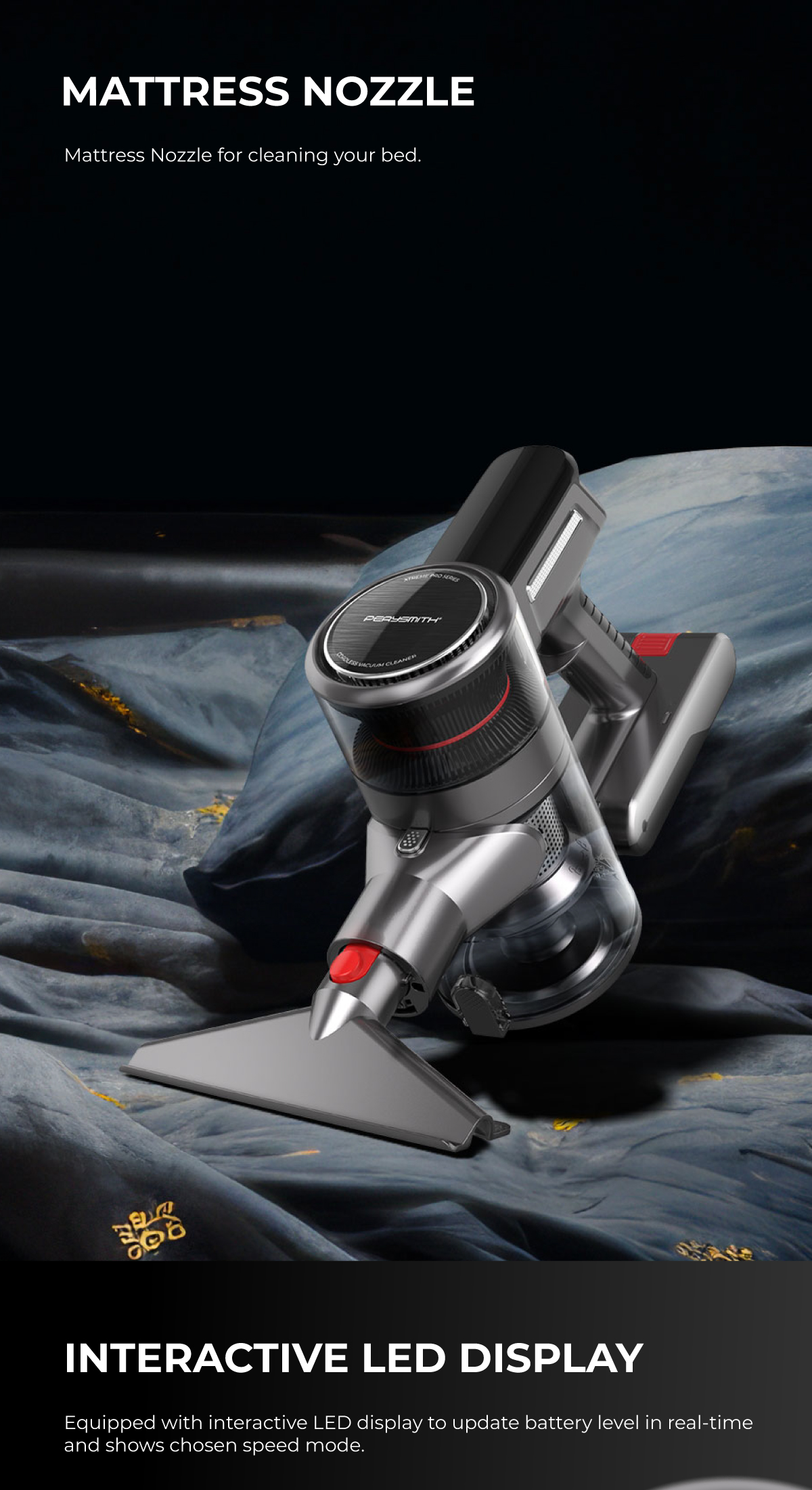 PerySmith Cordless Vacuum Cleaner Xtreme Pro Series XP5 Shopee Malaysia