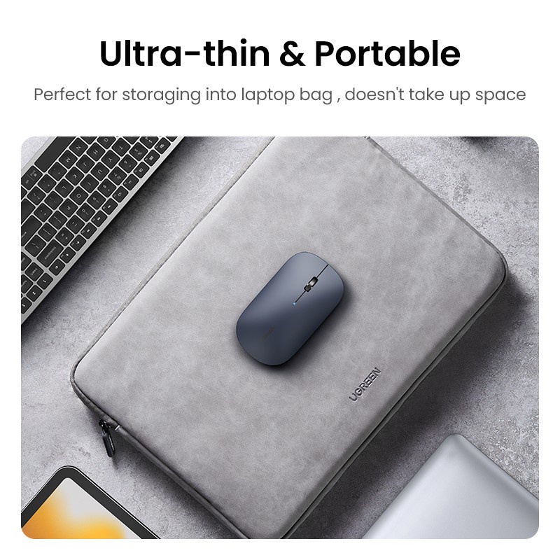 Hotdeal UG-MU001-90673/90674/90675 UGREEN WIRELESS SILENT MOUSE MU001 2 ...
