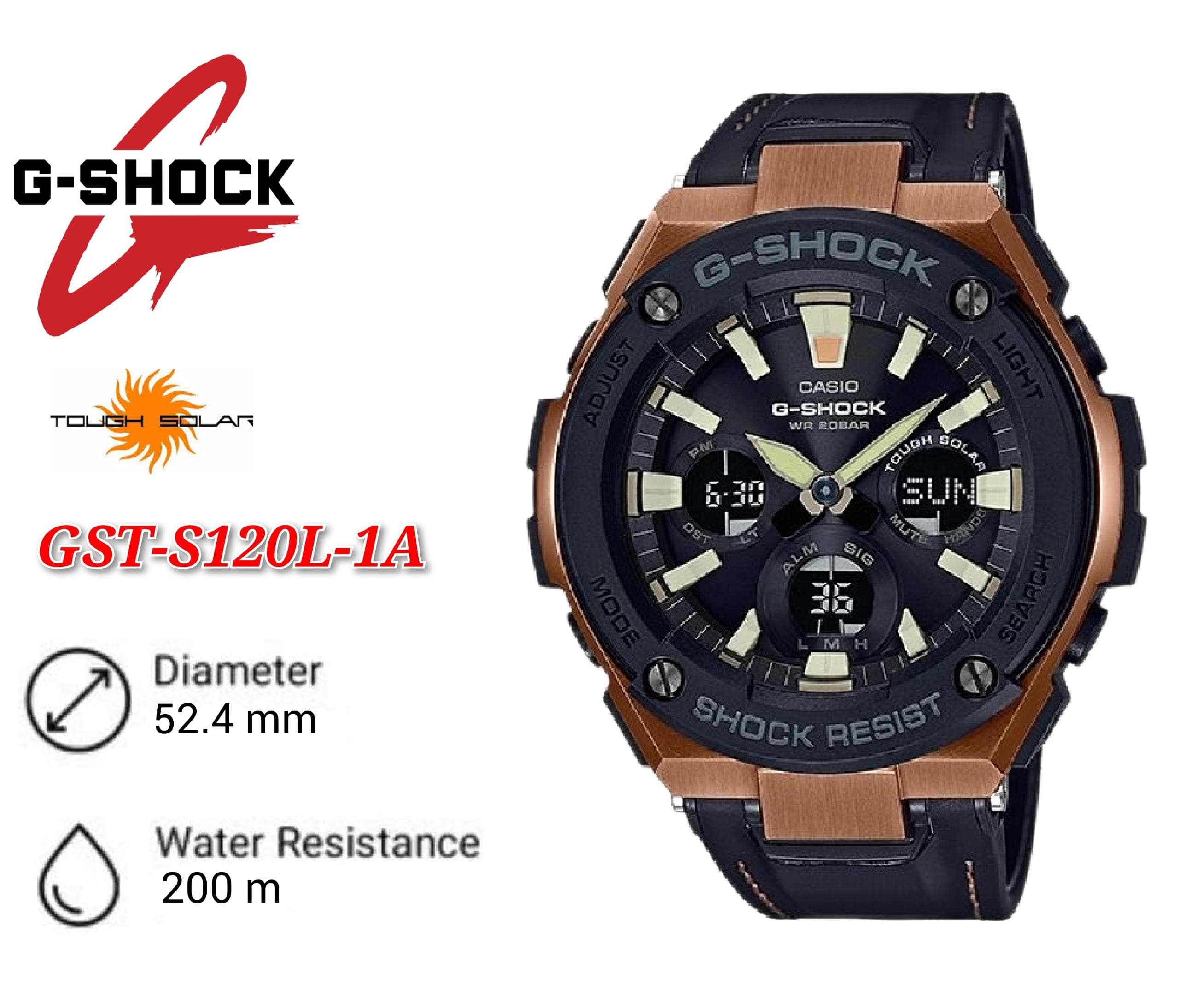 Casio Gshock Casio Gst W120l Price Gst S120l Casio G-Shock GST