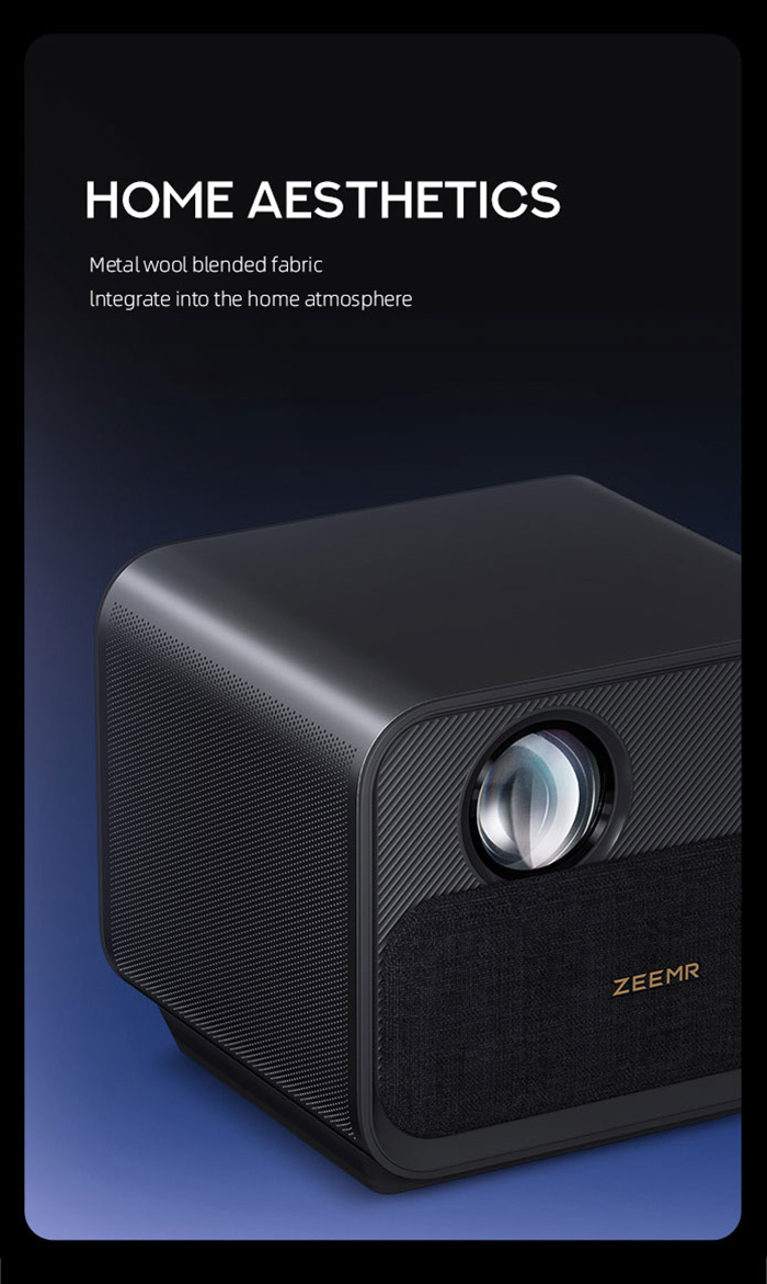 ZEEMR Z1 Pro Projektor WiFi Mudah Alih Portable WiFi Projector 800 ANSI ...