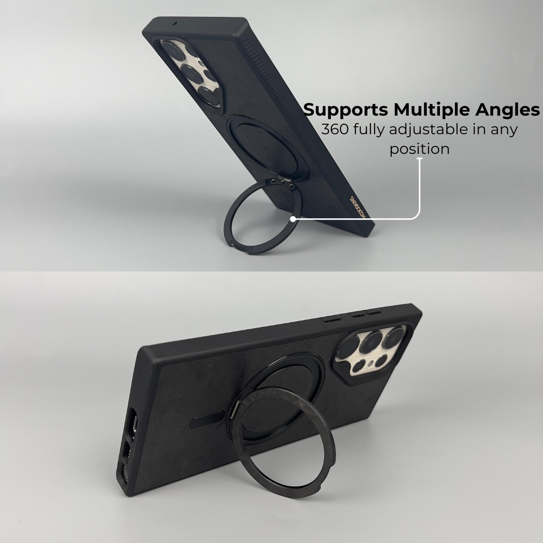 MOJOSKINS Charlie 360 Forged Carbon Bumper Case Skin Design Magnetic ...
