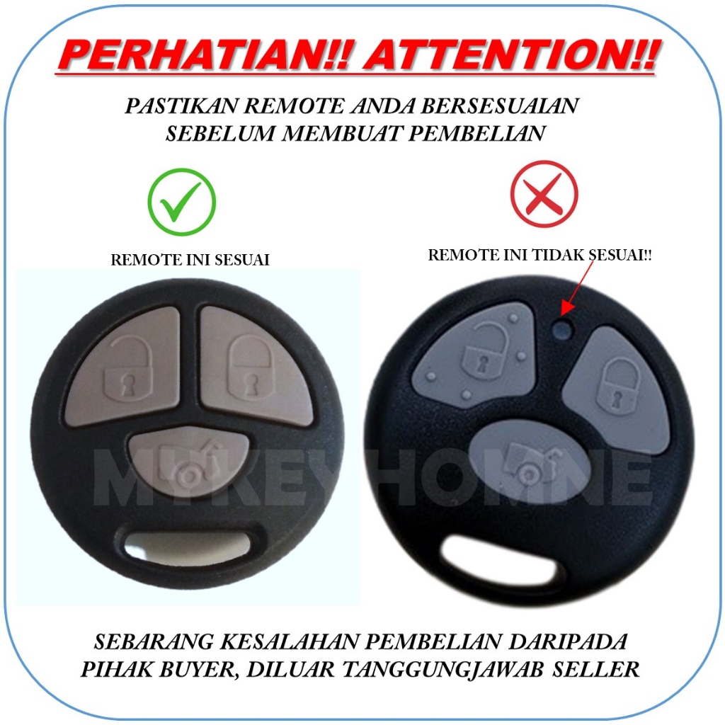 Toyota Vios 3 Buttons Casing / Silicone Cover For Remote | Shopee Malaysia