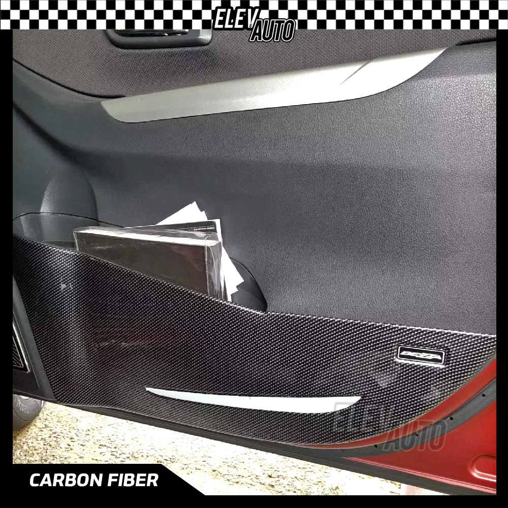 Perodua Bezza Lower Side Door Panel Trim Carbon Fiber Forged Carbon ...
