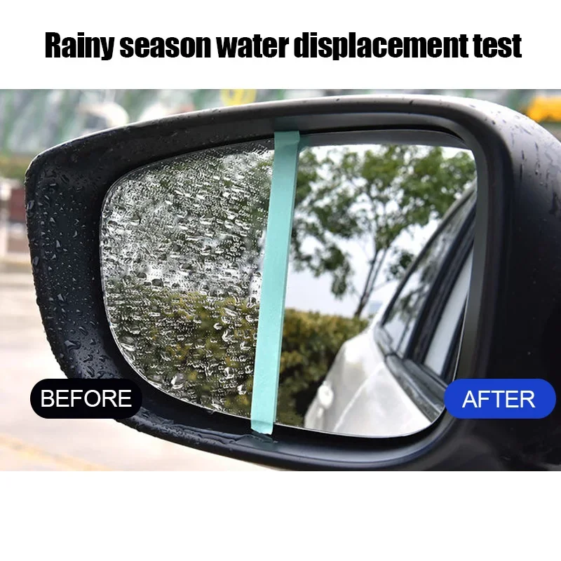 [ Side Mirror Glass Coating ] SPD Rain Water Repellant Anti Rain Mist ...