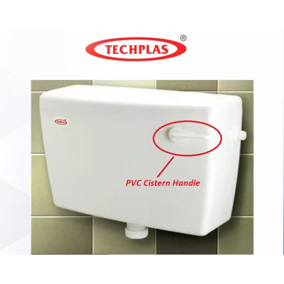 [ TECHPLAS ] FAL-1003 White Plastic Lever Handle (Plastic Rod) | Shopee ...