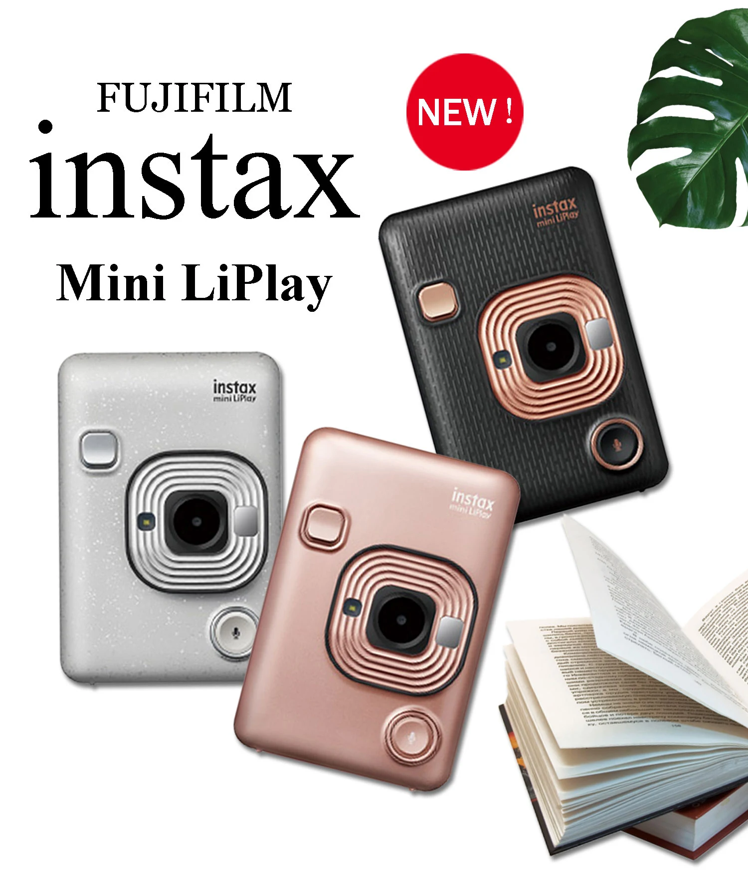 (READY STOCK) - Fujifilm Instax Mini LiPlay Instant Camera Photo ...