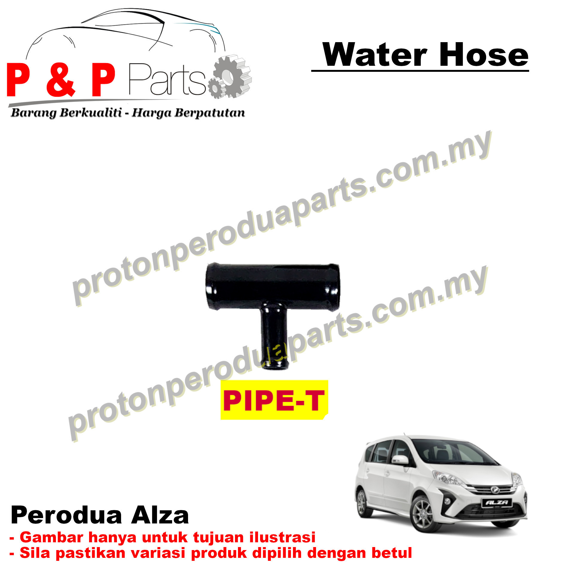 Loose Pack Water Coolant Hose Air - Perodua Alza | Shopee Malaysia