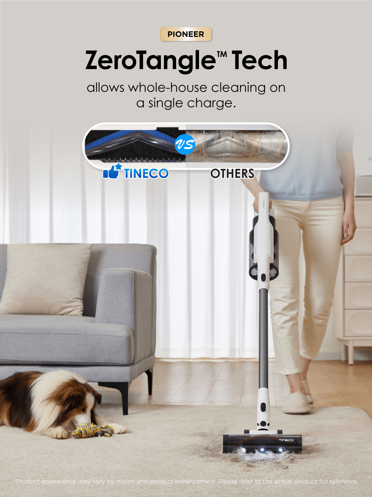 Tineco A30S Cordless Stick Vacuum Cleaner | 160AW Suction | 60 Mins ...