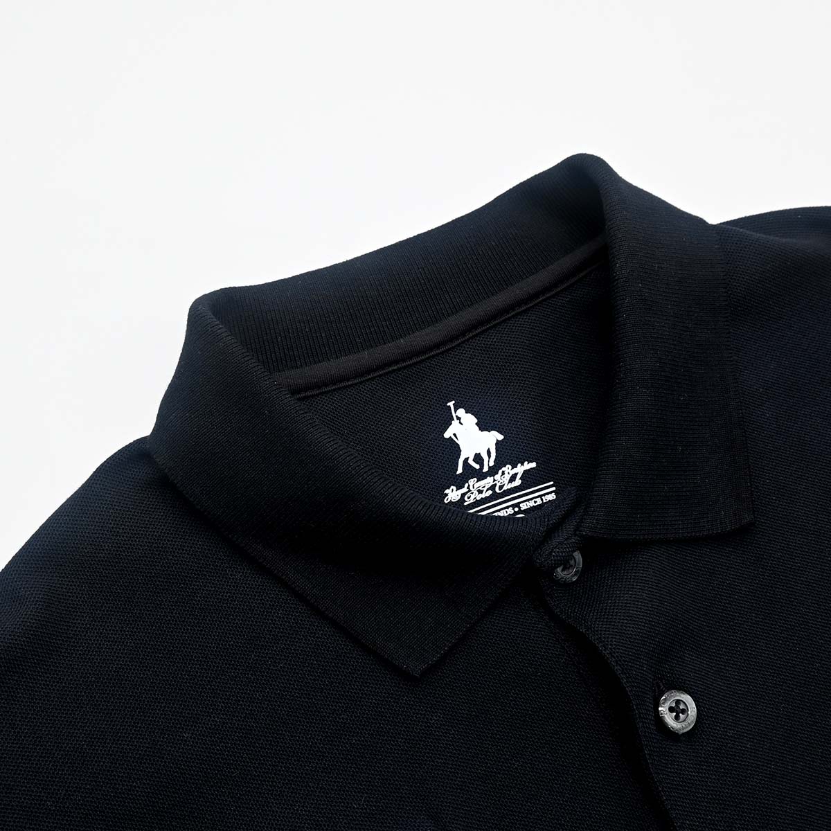 RCB Polo Club Men Short Sleeve Polo Shirt with Collar RMTS12013 - Black ...