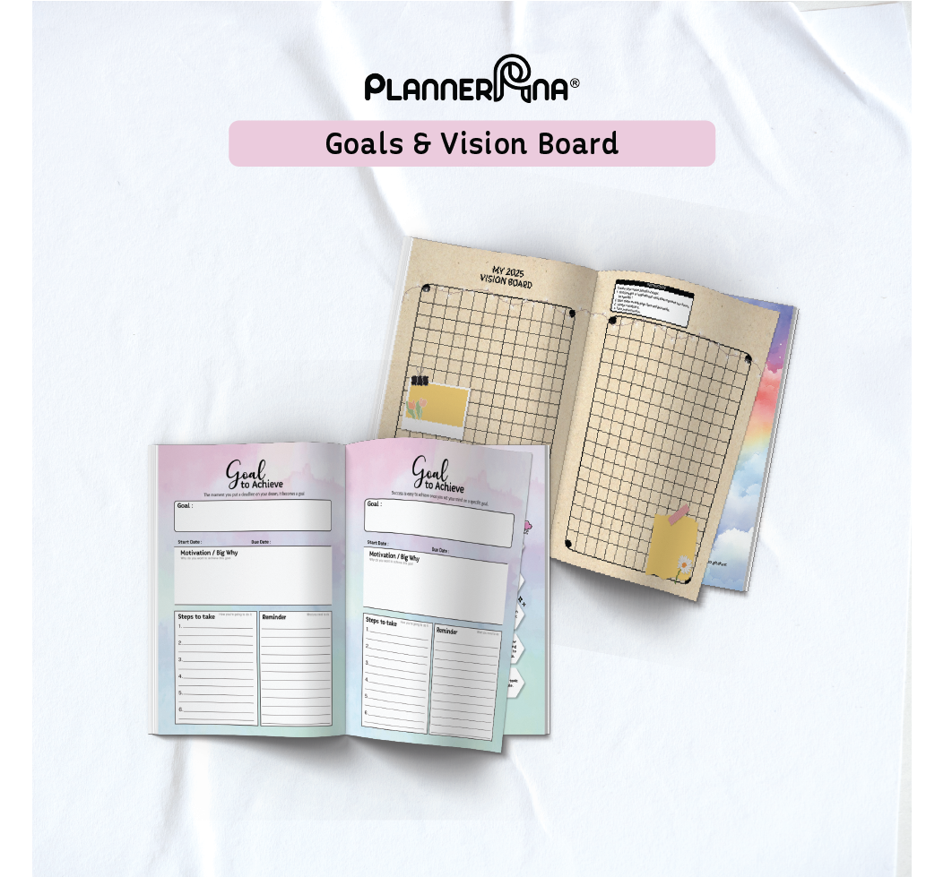 Planner 2025 Planner Ana RING EDITION Planner book 2025 Buku Planner