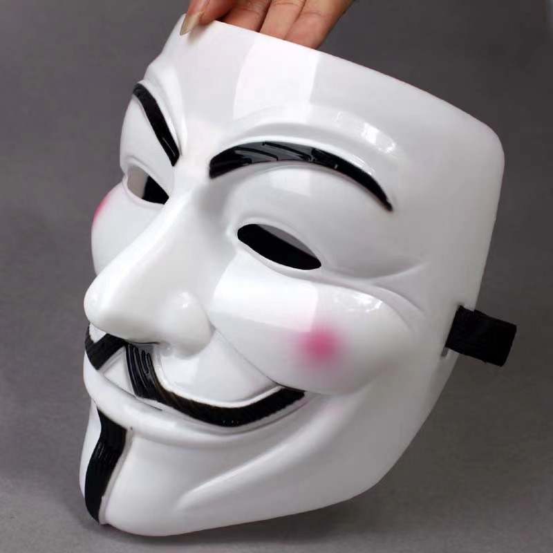 V for Vendetta Mask Prank Funny Toy Kid Adult Cosplay Event Mask ...