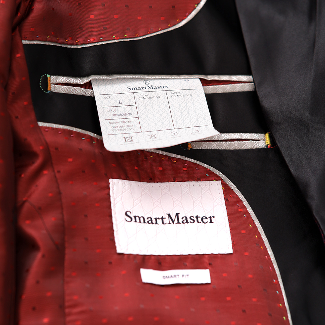 SmartMaster Formal Tuxedo Suit Slim Fit Single-Breasted Shawl Lapol ...