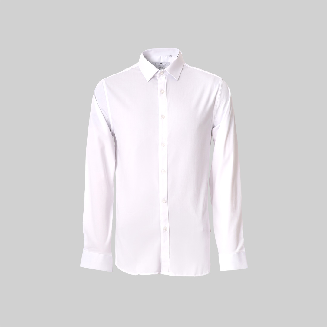 SmartMaster Formal Shirt Skinny Fit Long Sleeve Convertible Cuff (8 ...