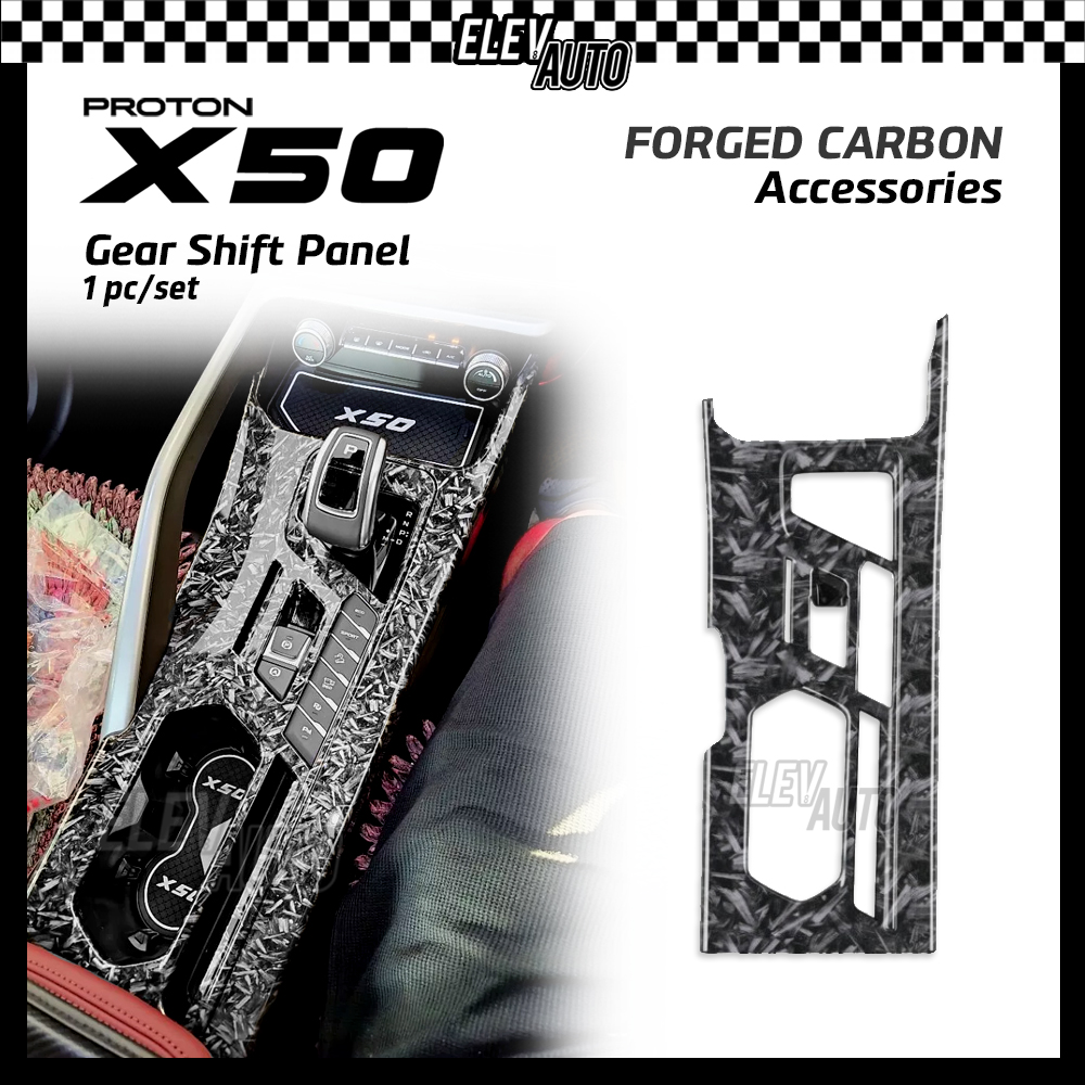 Proton X50 FORGED CARBON Accessories Door Handle Cover Fuel Cap Cover ...