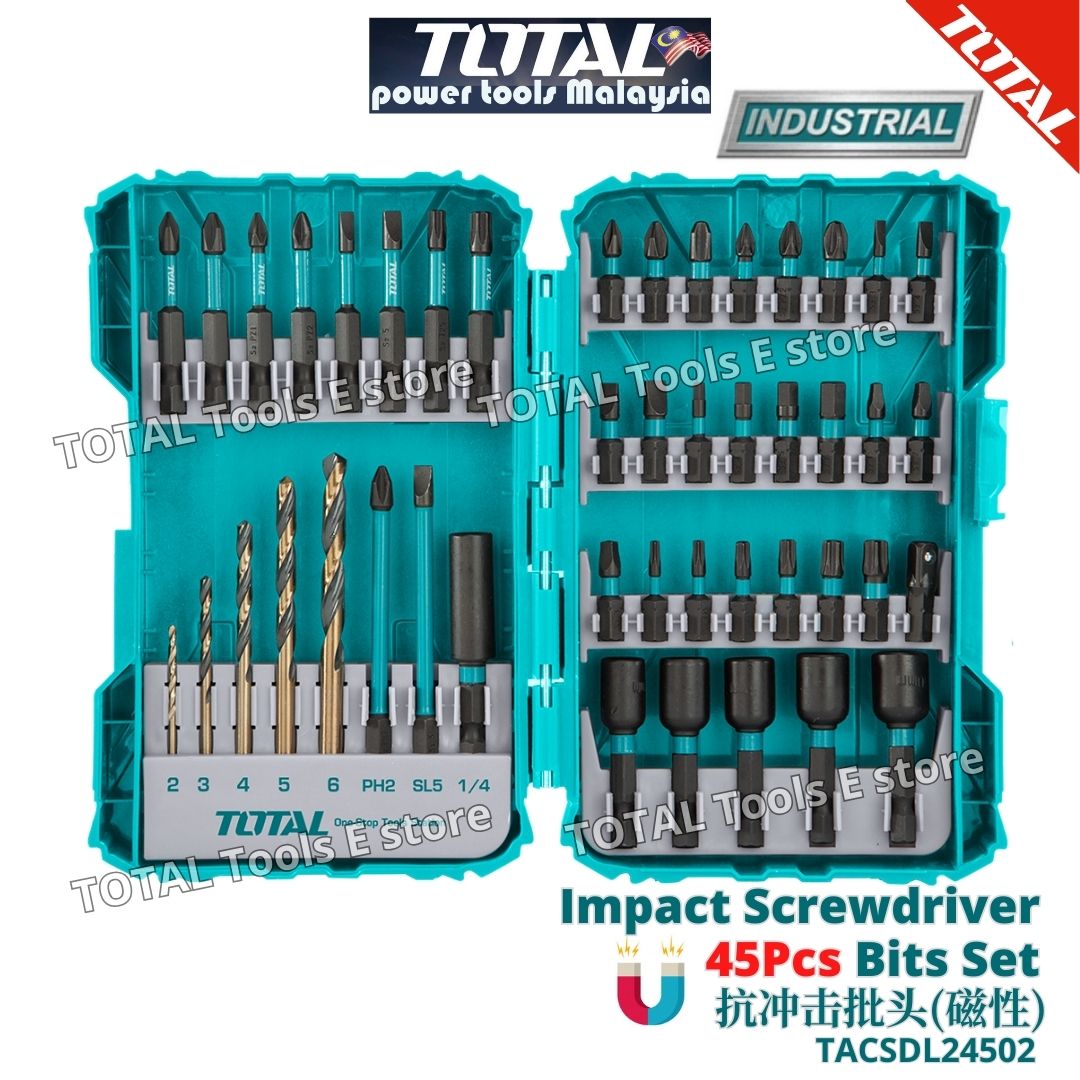 Total tools deals impact driver bits