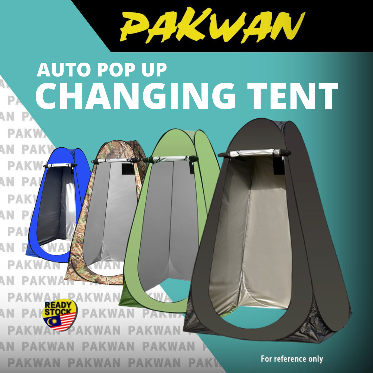 Changing Tent Outdoor Solat Khemah Auto Tent kemah Mandi Shower Tent