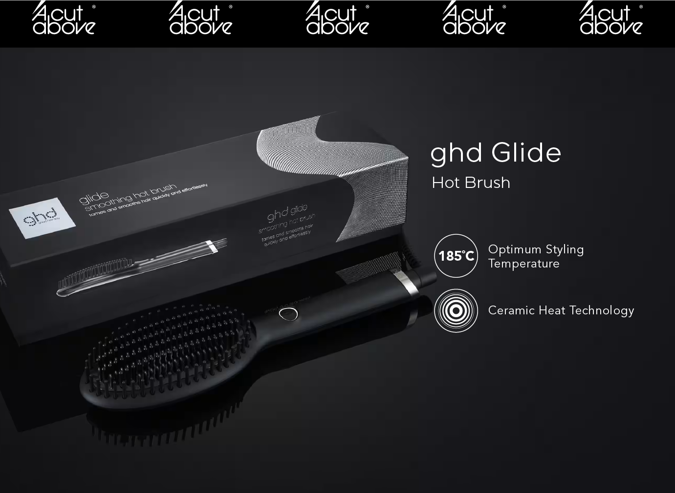 Hot glide outlet brush