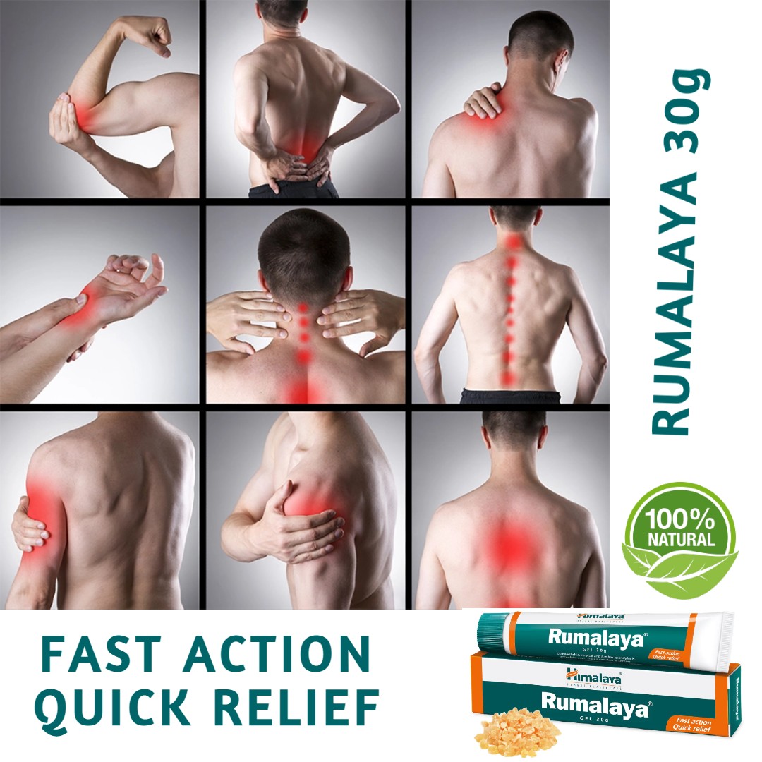 Rumalaya Himalaya Topical Gel - Relieve Pain In Shoulder, Neck, And - Foto 4