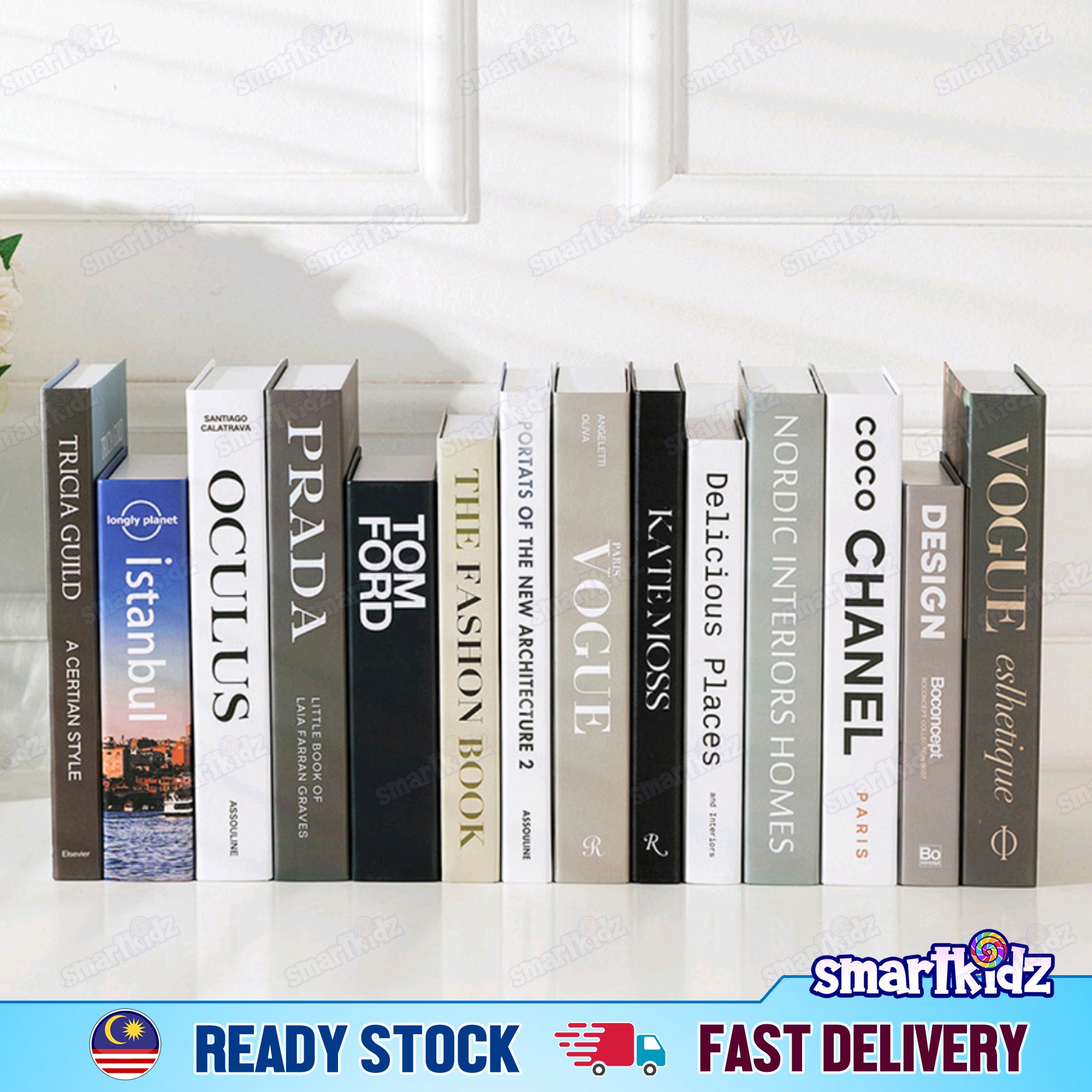 [1pcs] Fake Designer Book | Display Decor Book | Fake Books | Nordic ...