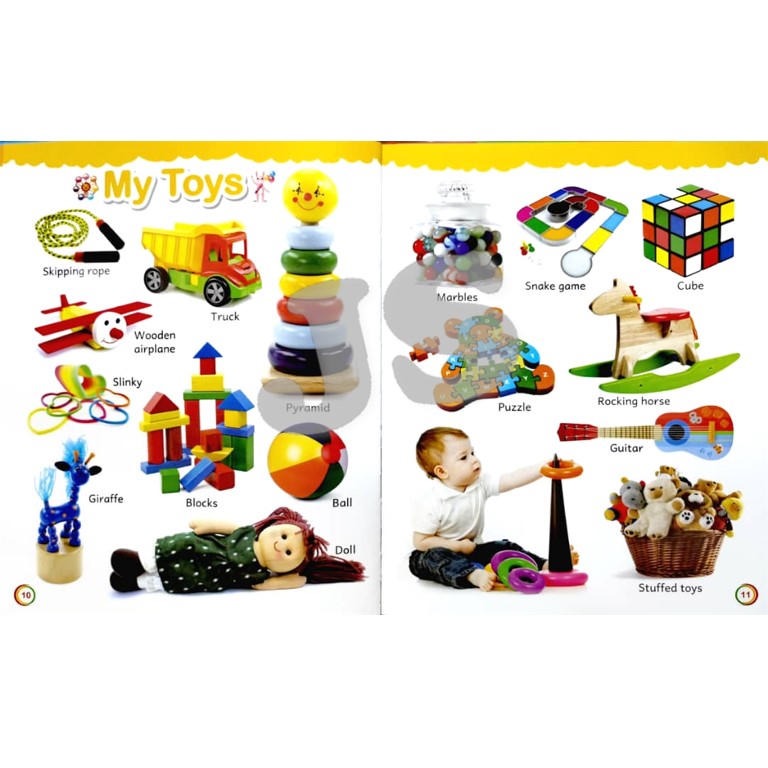 MY FIRST 1000 WORDS HARD COVER LEARNING CHILD'S VOCABULARY - MIND TO ...