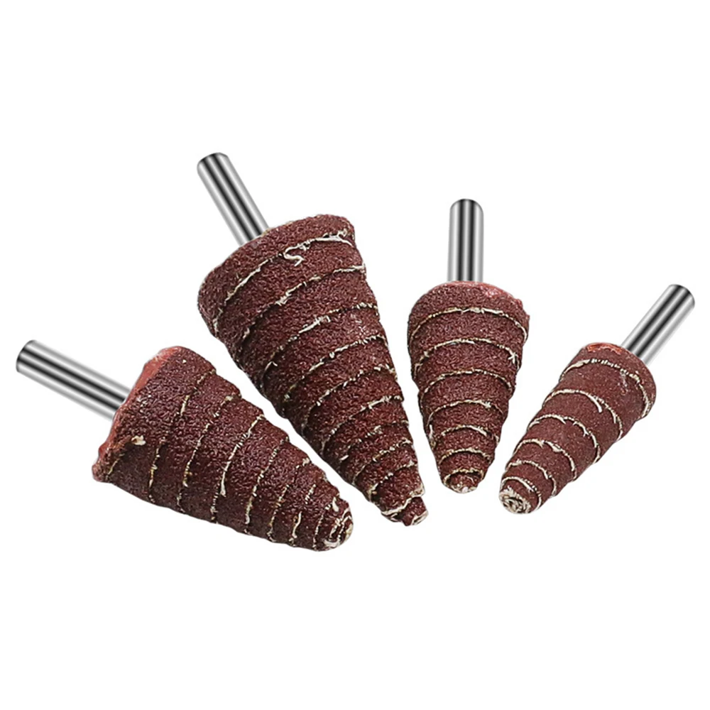 1PCs 6mm Sanding Sandpaper Burr Flap Wheel Grinding Head Grinder Burr ...