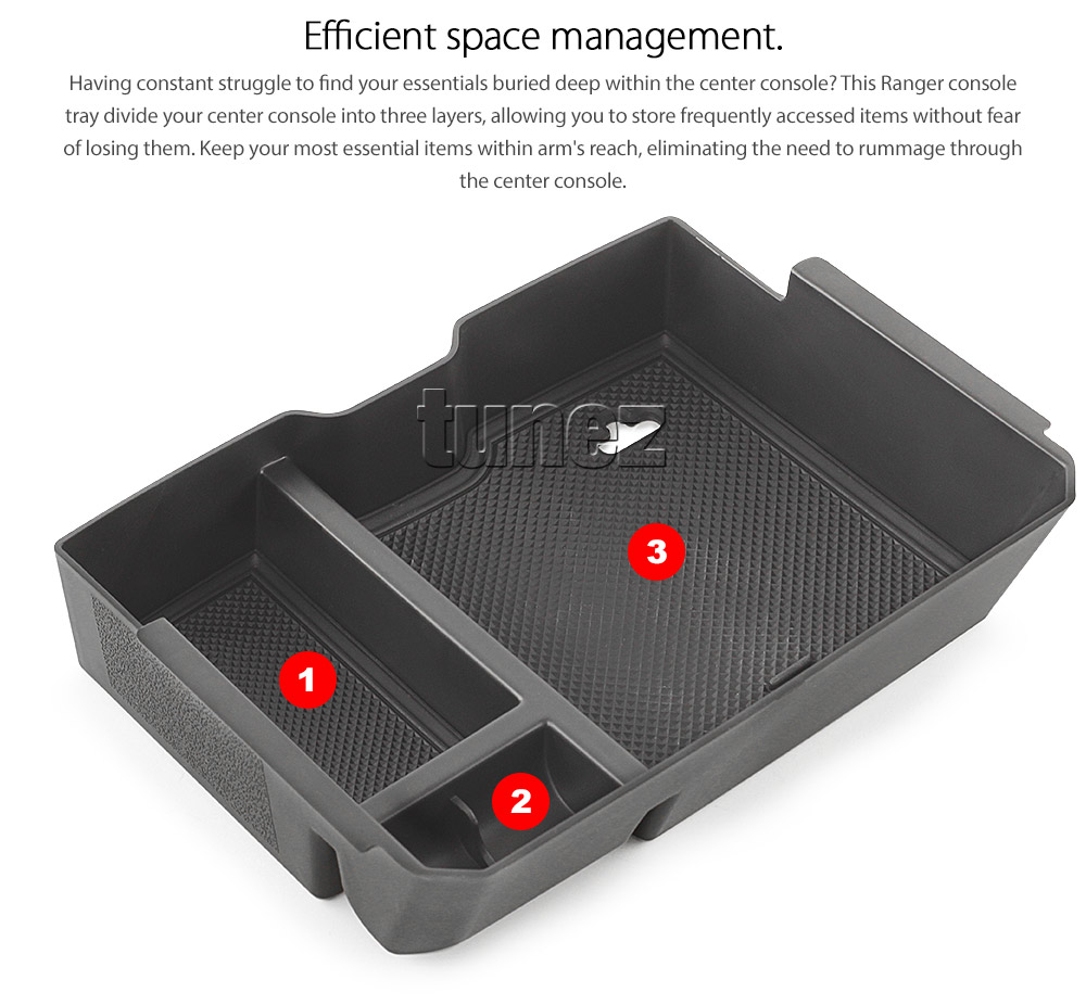 TUNEZ NEW Center Console Accessory Organiser Compatible with Next Gen ...