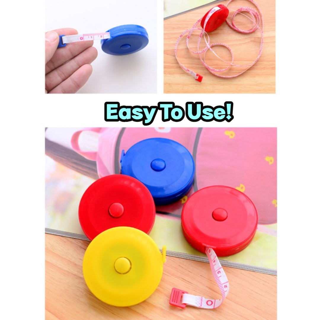 🔥𝑹𝑬𝑨𝑫𝒀 𝑺𝑻𝑶𝑪𝑲🔥Body Measuring Ruler Sewing Tailor Tape Measure Soft Flat ...