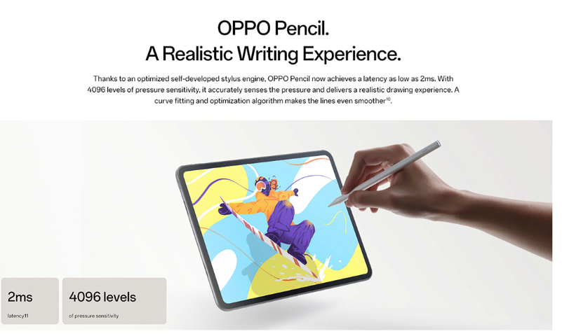 OPPO Pencil | A Realistic Writing Experience | Shopee Malaysia