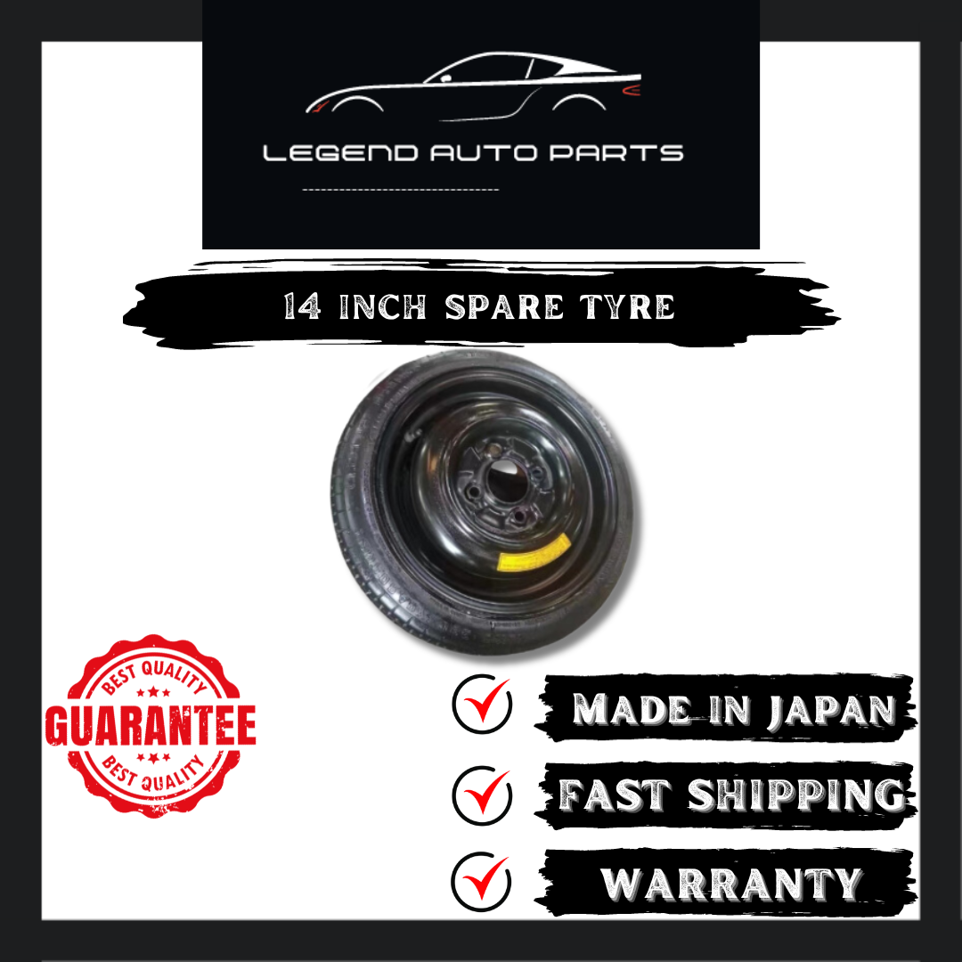 Spare Tyre 14 Inch Inci 15 Inch ( T105/70/D14 ) 4H PCD100 For Kelisa ...