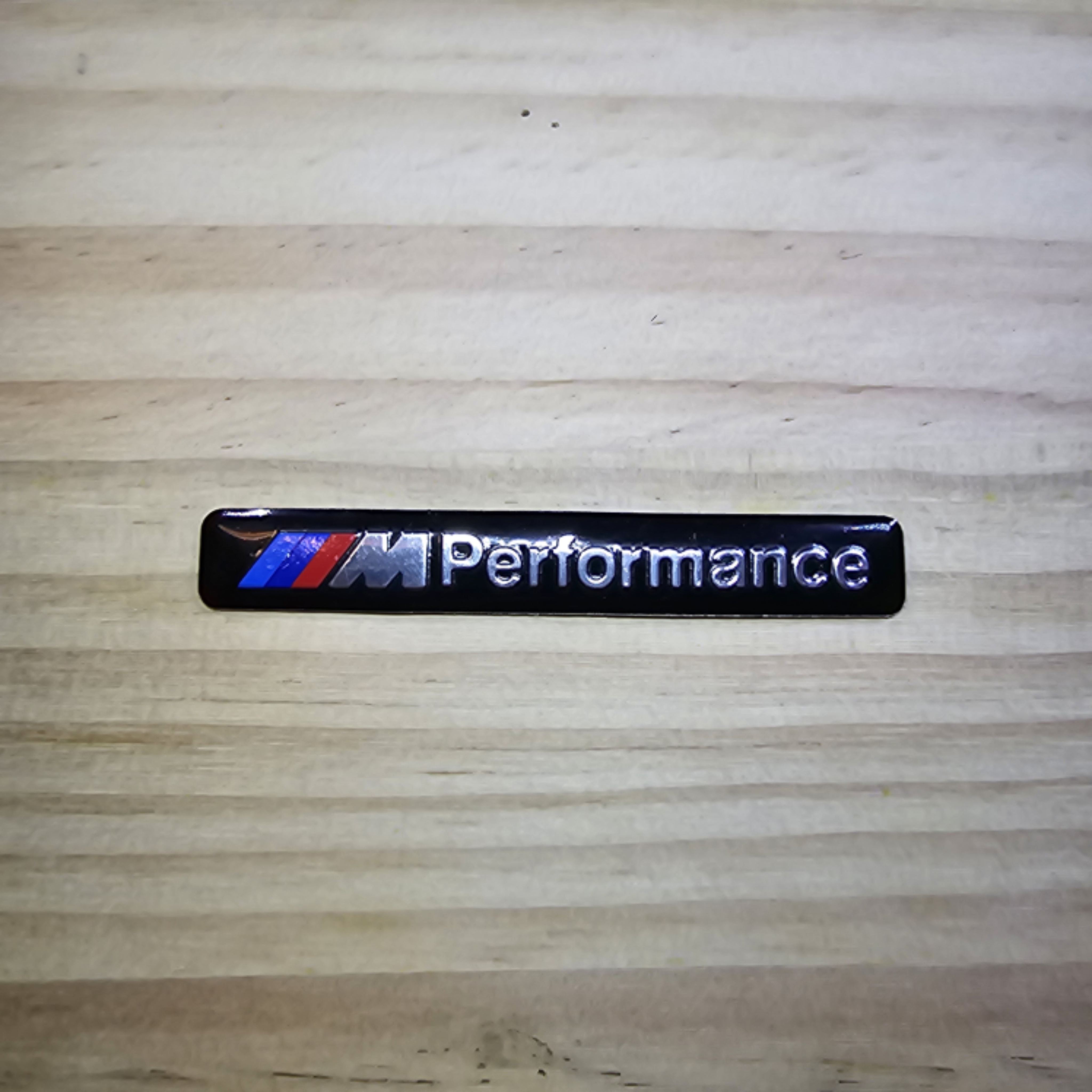 M Performance Abs Chrome Plating Emblem Logo Sticker | Shopee Malaysia