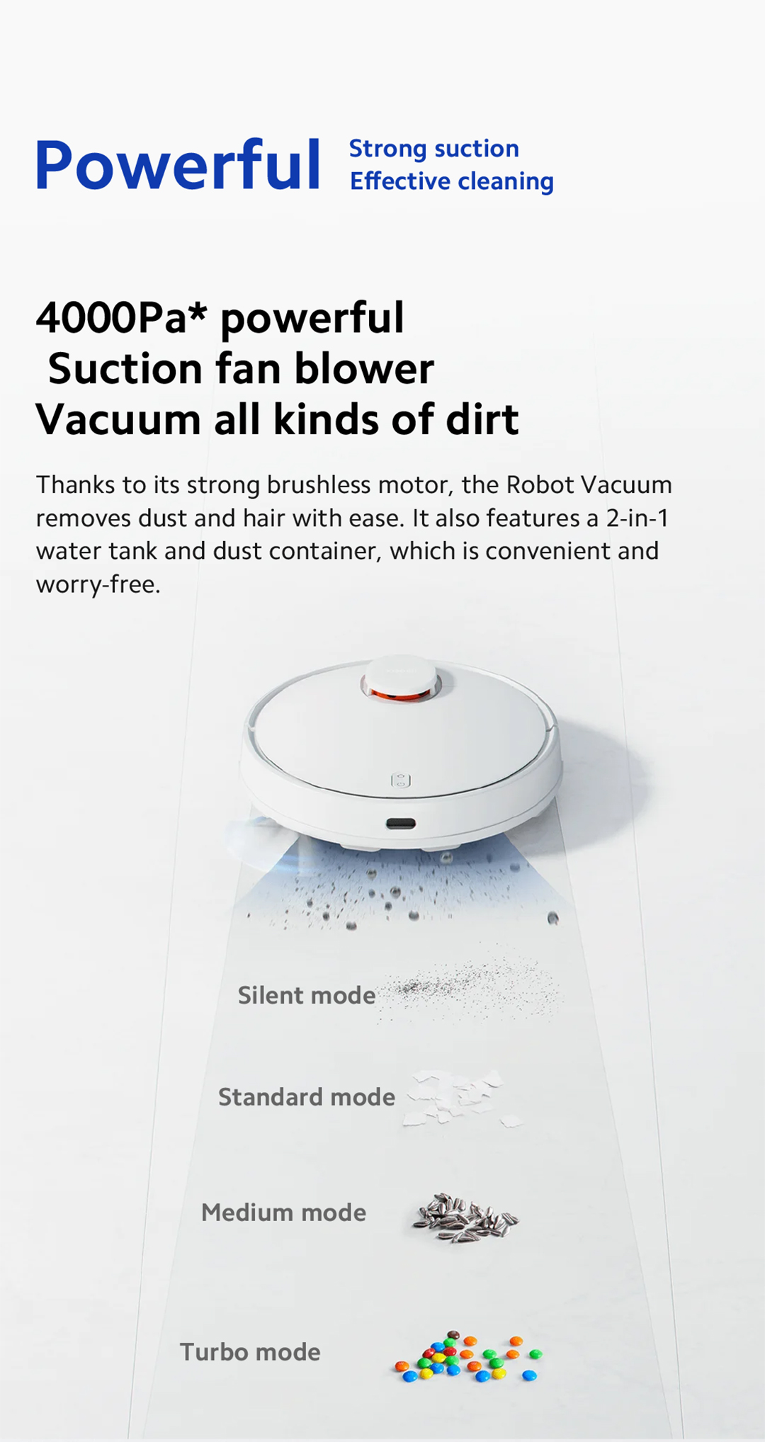 Xiaomi Robot Vacuum S10 LDS Laser navigation/4000pa powerful fan blower/App  Control/support OTA update/global version