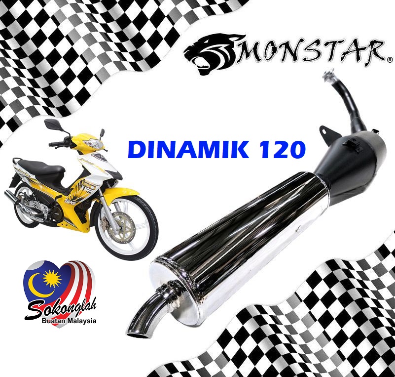 MODENAS DINAMIK 120 STD CHAMBER EXHAUST EJM EKZOS EJOS EXOS EPOWER ...