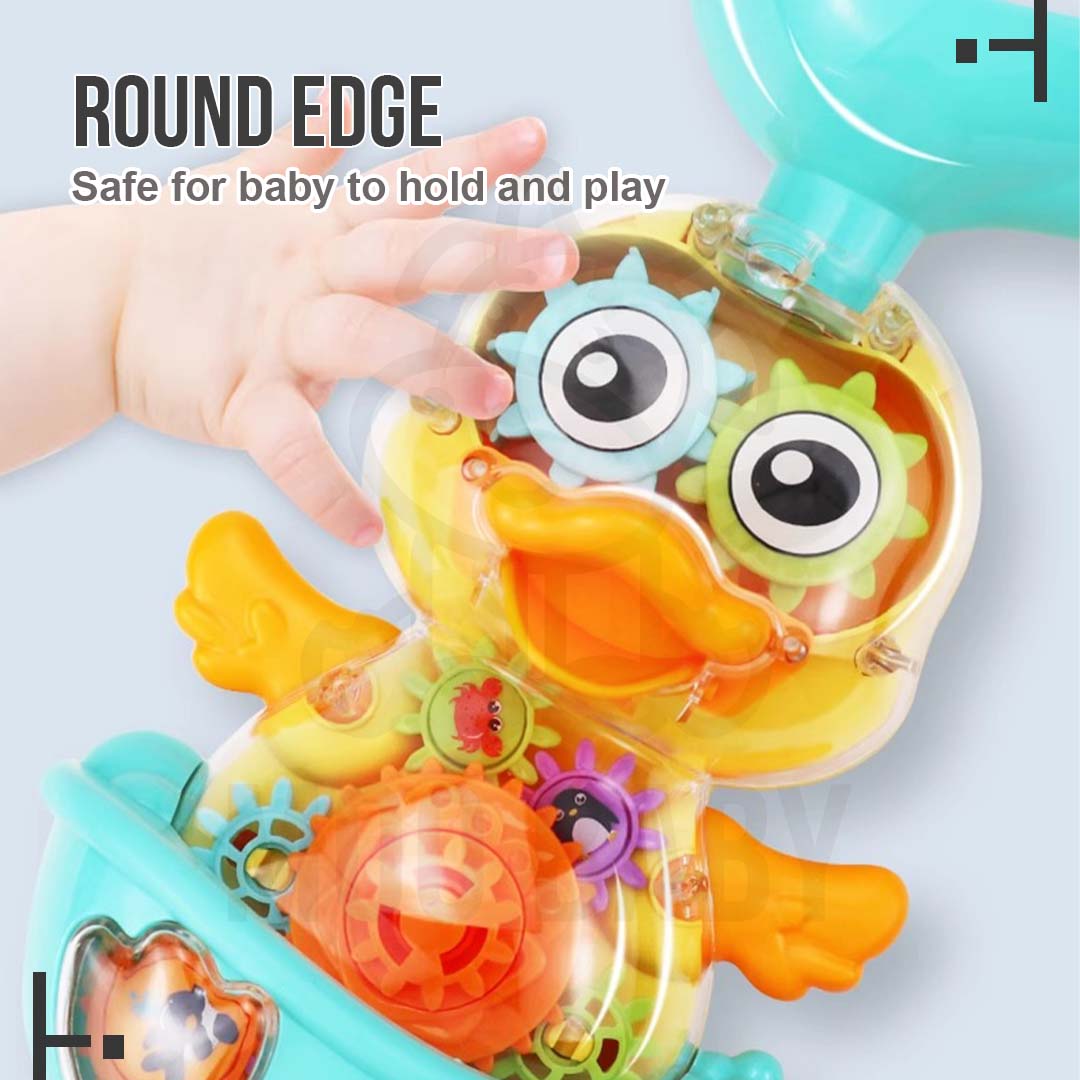 Moo Baby Toy Baby Bath Toy Sprinkle Duck Baby Bath Toys for Kids Mainan ...