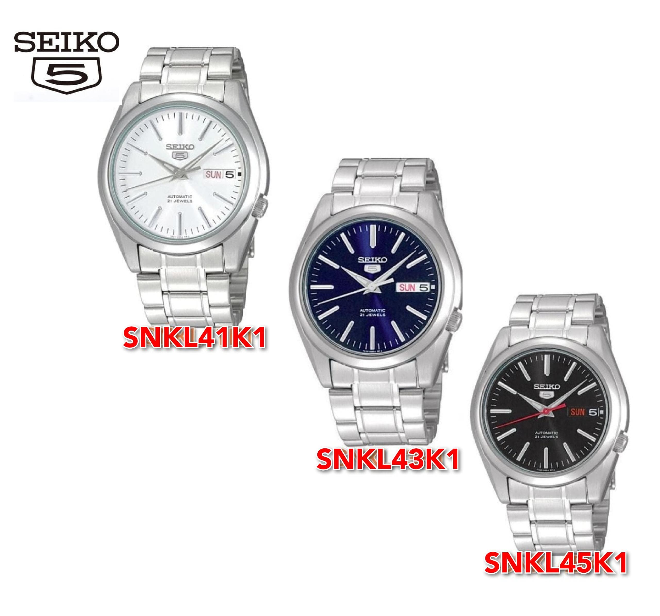 Seiko on sale 5 snkl43k1