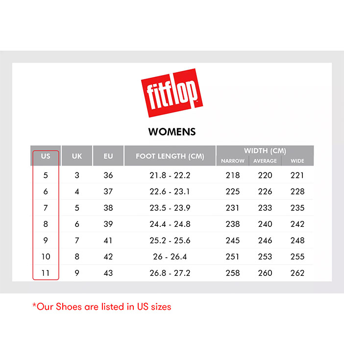 Fitflop sizing deals