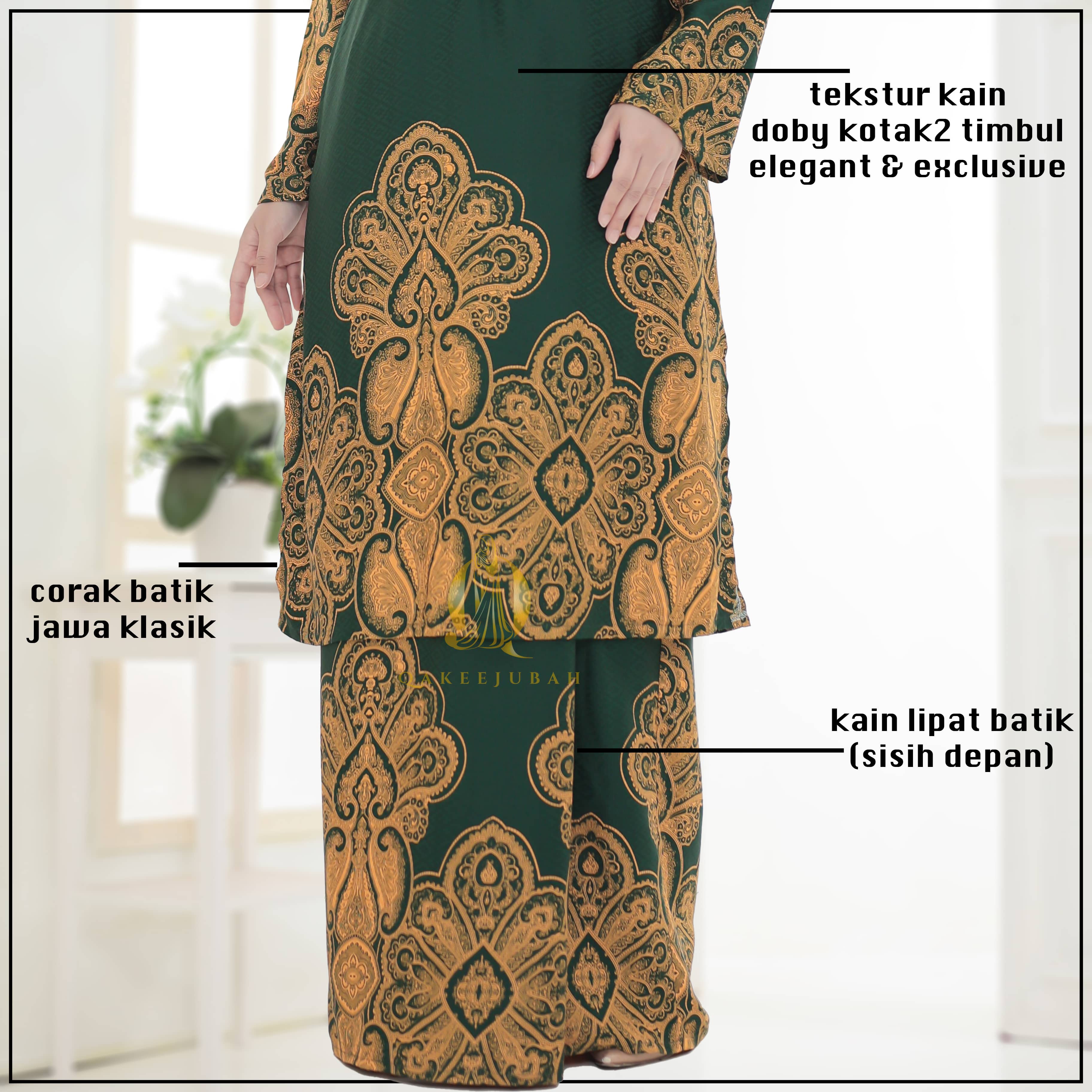 baju kurung moden batik raya perempuan kelantan terengganu sutera ...