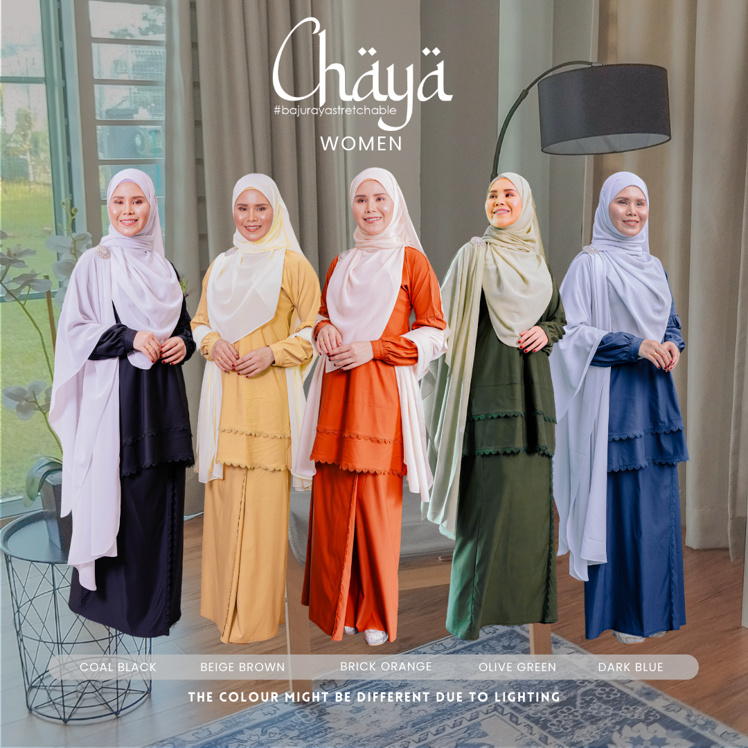 2024 CACA'S RAYA EDITION CHAYA WOMEN SET | Shopee Malaysia