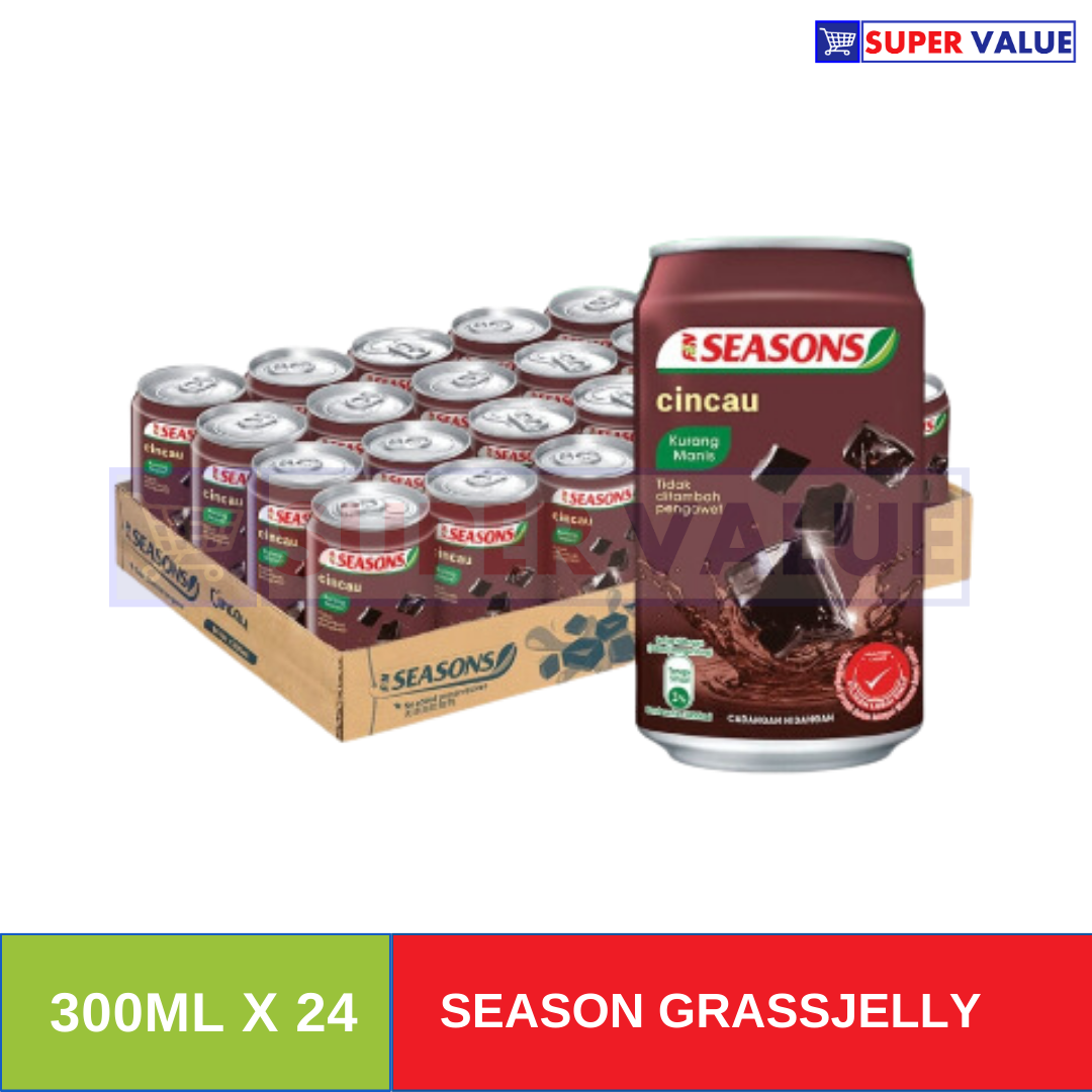 F&N Seasons Tea 300ml x 24 Carton - Refreshing Asian Drink, 6 Flavors ...