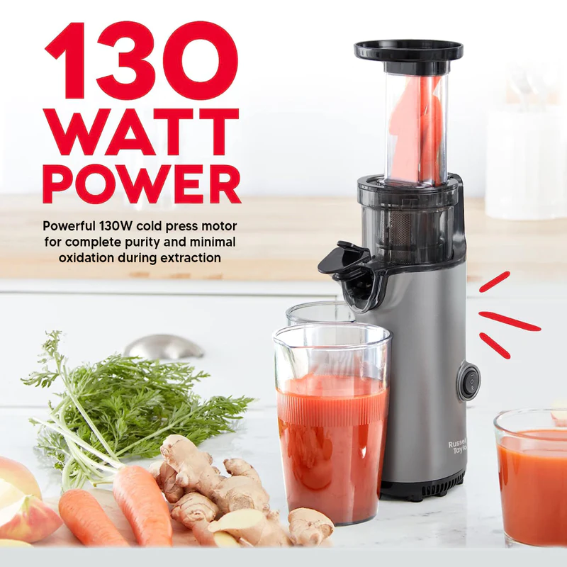 [FREE SHIPPING] Russell Taylors Slow Juicer Juice Extractor 150W SJ-6  SJ1Blender Jus Buah Screw Cold Press Masticating