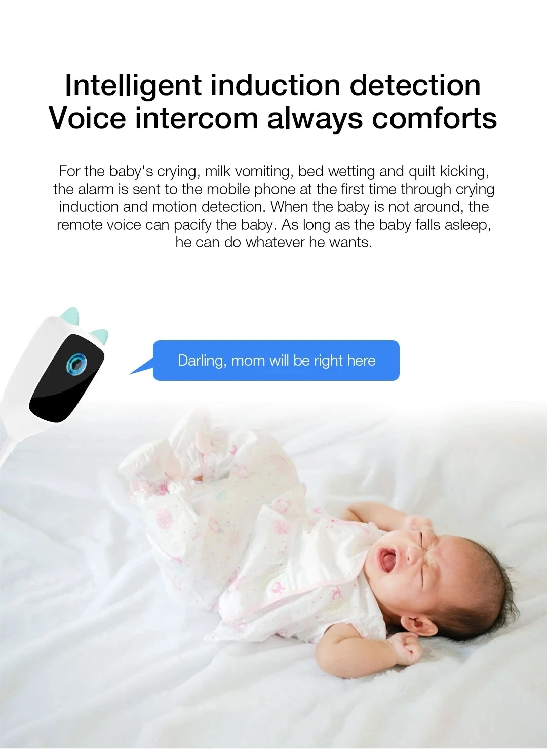 Xiaomi Xiaovv Smart WiFi Baby Monitor C1 1080P IP Camera Baby Infants ...