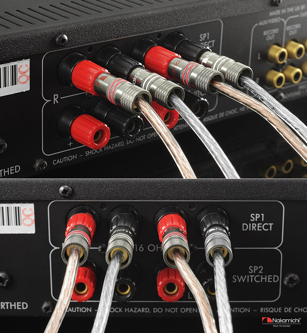 Nakamichi Ultieme serie 24K rood koper beryllium verguld banaanstekker 12-18 AWG 4 mm voor het aansluiten van hifi-luidsprekers, versterker, ontvanger