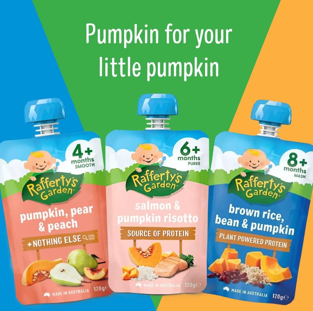 [Ready Stock] Rafferty's Garden Baby Food Smooth Pouches (120g) Puree ...