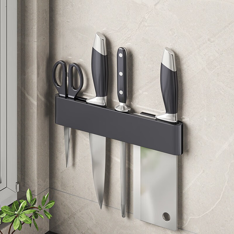 Tradlux Knife Rack Kitchen Knife Holder Knive Rack Black Stainless ...