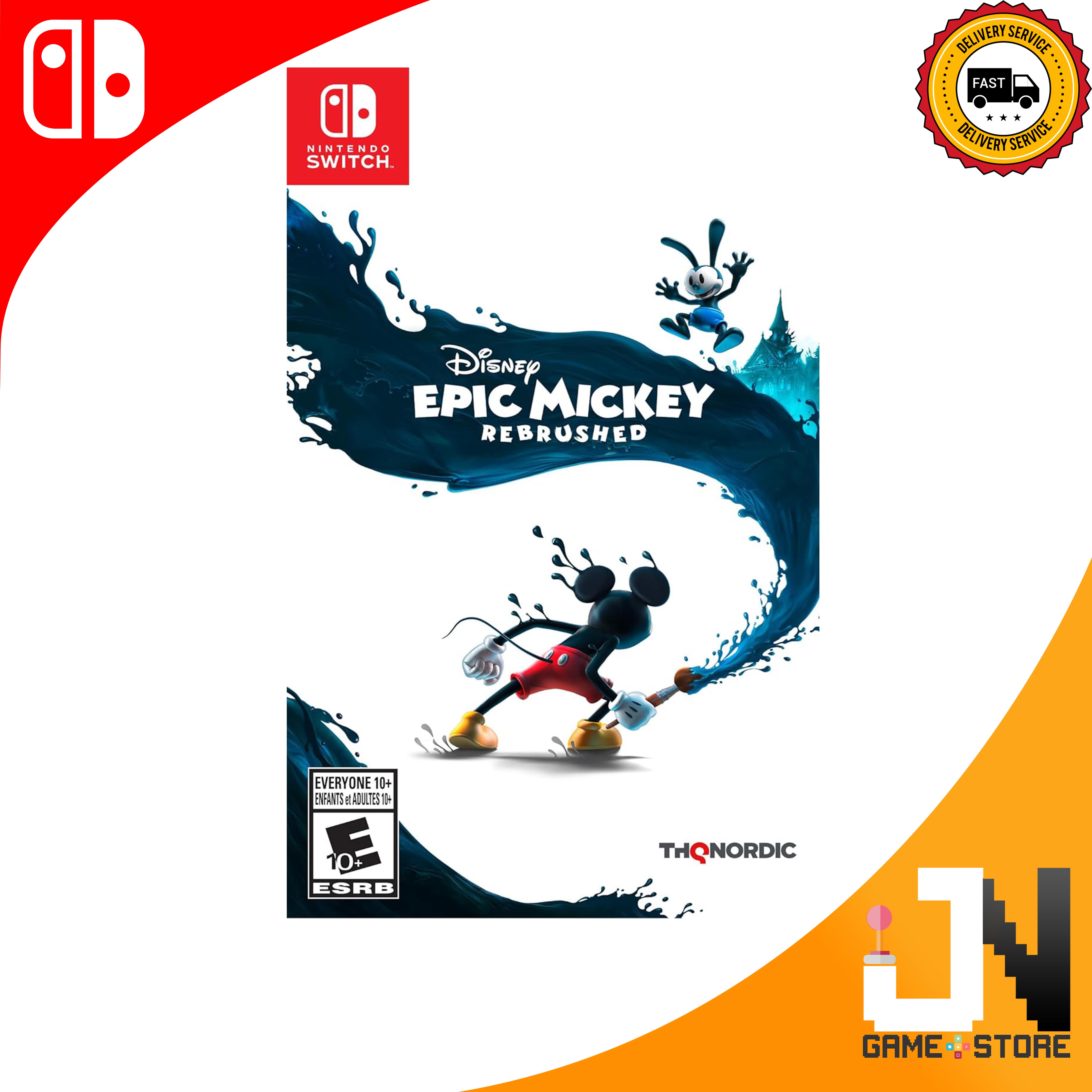 Disney Epic Mickey Epic Game Nintendo Switch Disney Epic Mickey