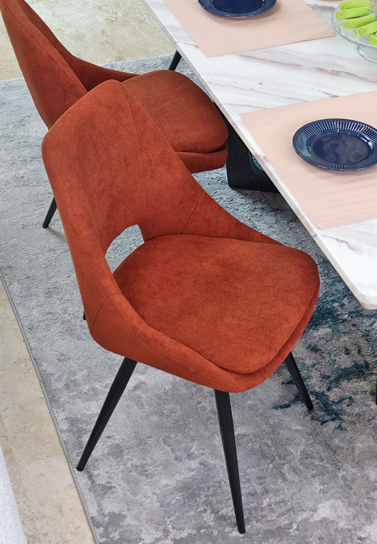 Kerusi Pusing Meja Makan Moden BLOMST Dining Chair Swivel Mechanism ...