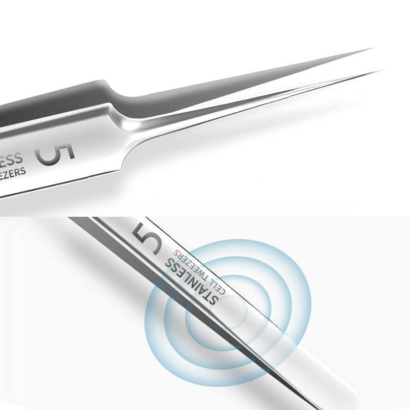 Cell Pimples Blackhead Remover Clip No.5 Ultra-fine Tweezers Black Dots ...