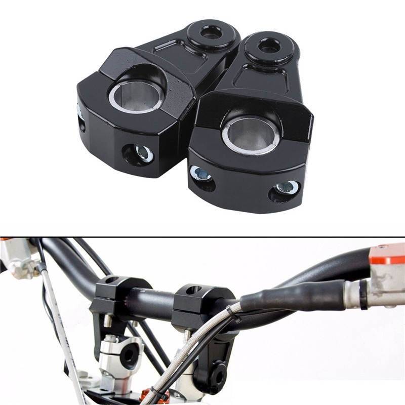 Motorcycle Handlebar Riser 22mm 28mm Bars Clamp handle bar risers ...