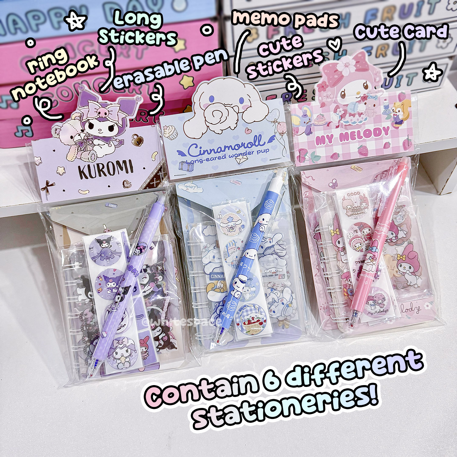 Whitespace Ready Stock Cute Stationery Goodies Pack for Student ...